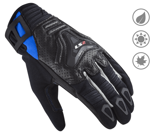 LS2 All Terrain Black/Blue MAN